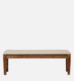 Kentan Sheesham Wood 6 Seater Dining Set In Rustic Teak With Bench