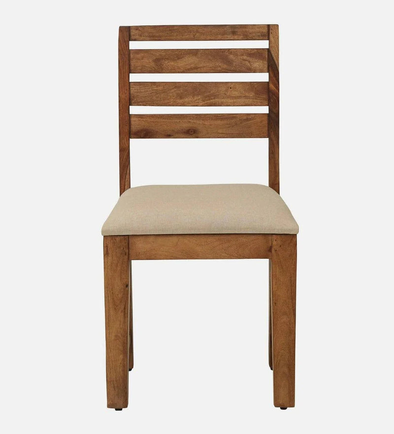 Kentan Sheesham Wood 6 Seater Dining Set In Rustic Teak With Bench