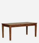 Kentan Sheesham Wood 6 Seater Dining Set In Rustic Teak With Bench