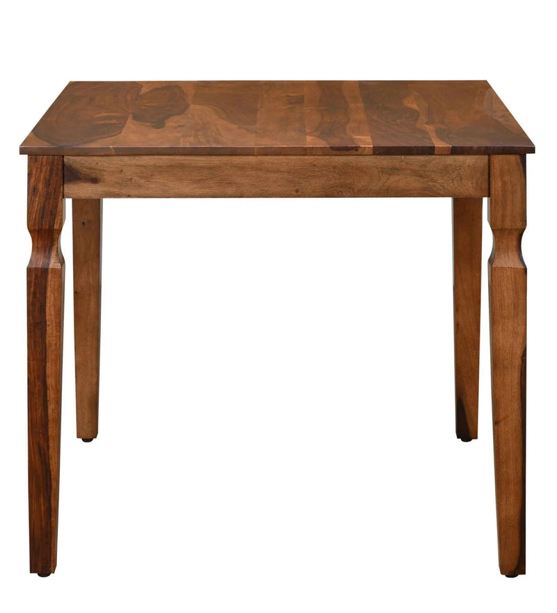 Sheesham Wood 4 Seater Dining Set in Walnut Finish with Bench