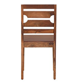 Sheesham Wood 4 Seater Dining Set in Walnut Finish with Bench