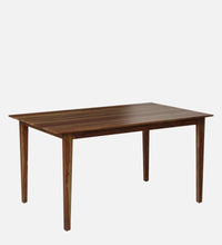 Sheesham Wood 6 Seater Dining Set In Provincial Teak Finish