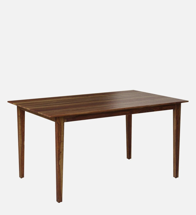Sheesham Wood 6 Seater Dining Set In Provincial Teak Finish