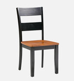 6 Seater Dining Set in Cherry & Walnut Finish