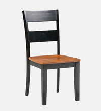 6 Seater Dining Set in Cherry & Walnut Finish