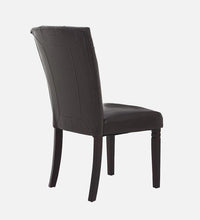 Marble 6 Seater Dining Set in Black Colour