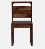 Sheesham Wood 4 Seater Dining Set In Scratch Resistant Provincial Teak Finish