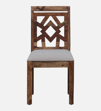 Sheesham Wood 6 Seater Dining Set In Rustic Teak Finish