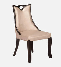 Marble 6 Seater Dining Sets In Brown & Gold Finish