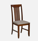 Solid Wood 6 Seater Dining Set In Brown Finish With Bench