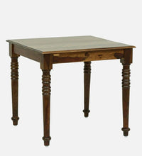 Sheesham Wood 4 Seater Dining Set In Provincial Teak Finish