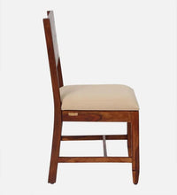 Sheesham Wood 6 Seater Dining Set In Scratch Resistant Honey Oak Finish