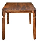 Sheesham Wood 6 Seater Dining Set in Walnut Finish
