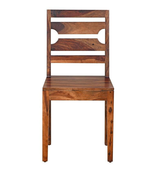 Sheesham Wood 6 Seater Dining Set in Walnut Finish