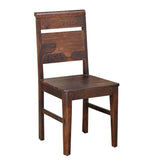 Sheesham Wood 6 Seater Dining Set in Country Light Finish with Bench