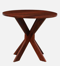 Sheesham Wood 4 Seater Dining Set In Honey Oak Finish