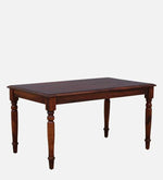 Sheesham Wood 6 Seater Dining Set in Scratch Resistant Honey Oak Finish