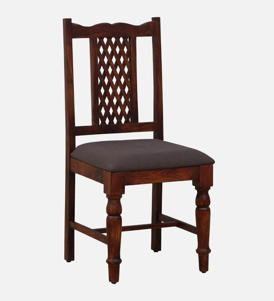 Sheesham Wood 6 Seater Dining Set in Scratch Resistant Honey Oak Finish