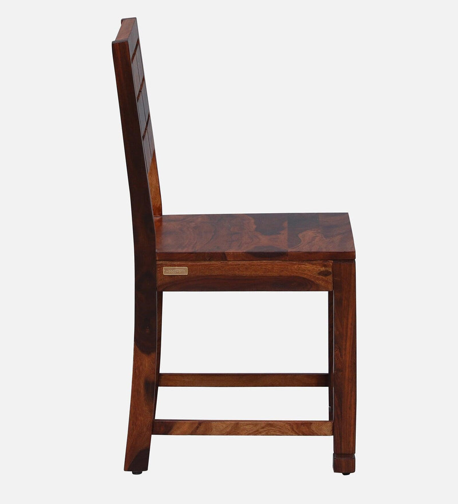 Sheesham Wood 4 Seater Dining Set In Honey Oak Finish