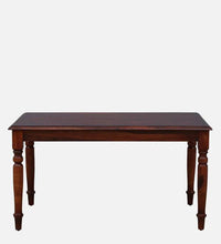 Sheesham Wood 6 Seater Dining Set in Scratch Resistant Honey Oak Finish