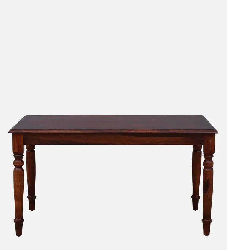 Sheesham Wood 6 Seater Dining Set in Scratch Resistant Honey Oak Finish