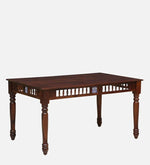 Sheesham Wood 6 Seater Dining Set In Honey Oak Finish