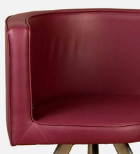Neon Metal 4 Seater Dining Set in Black& Purple Finish