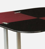 Neon Metal 4 Seater Dining Set in Black& Purple Finish