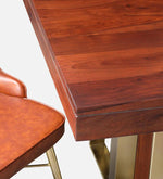 Sheesham Wood 6 Seater Dining Set In Walnut Colour