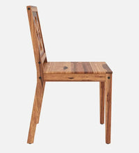 Sheesham Wood 4 Seater Dining Set In Natural Sheesham Finish