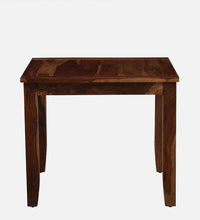 Sheesham Wood 4 Seater Dining Set In Rustic Teak Finish