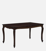 Sheesham Wood 6 Seater Dining Set In Scratch Resistant Provincial Teak Finish