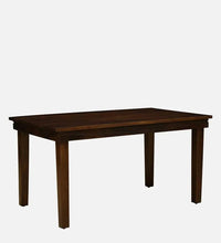 Sheesham Wood 6 Seater Dining Set in Scratch Resistant Provincial Teak Finish
