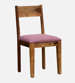 Sheesham Wood 4 Seater Dining Set In Rustic Teak Finish