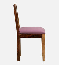 Sheesham Wood 4 Seater Dining Set In Rustic Teak Finish