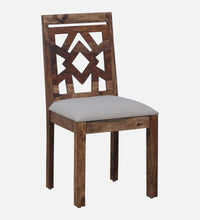 Sheesham Wood 4 Seater Dining Set in Scratch Resistant Rustic Teak Finish