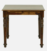 Sheesham Wood 4 Seater Dining Set In Provincial Teak Finish