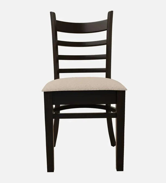 Solid Wood 6 Seater Dining Set in Wenge Finish