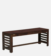 Sheesham Wood 6 Seater Dining Set In Scratch Resistant Provincial Teak Finish With Bench