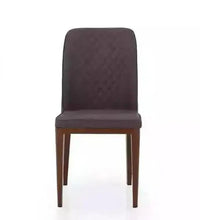 Marble Top 4 Seater Dining Set in Grey & Brown Colour